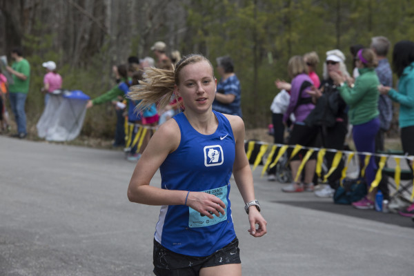 Madison's Hannah Knurr set a new course record in 2015. Photo by Nate Perry.